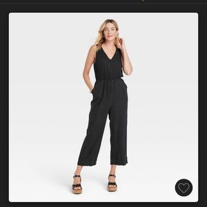 Womens sleeveless jumpsuit